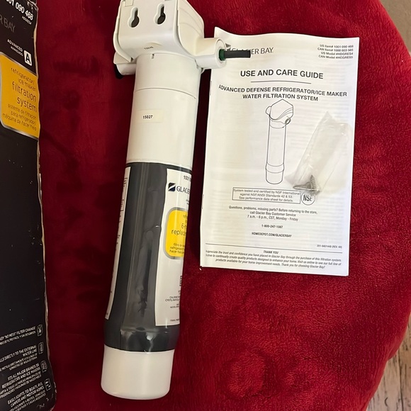 New in Box Glacier Bay Refrigerator/Ice-Maker Water Filter System - Picture 13 of 13